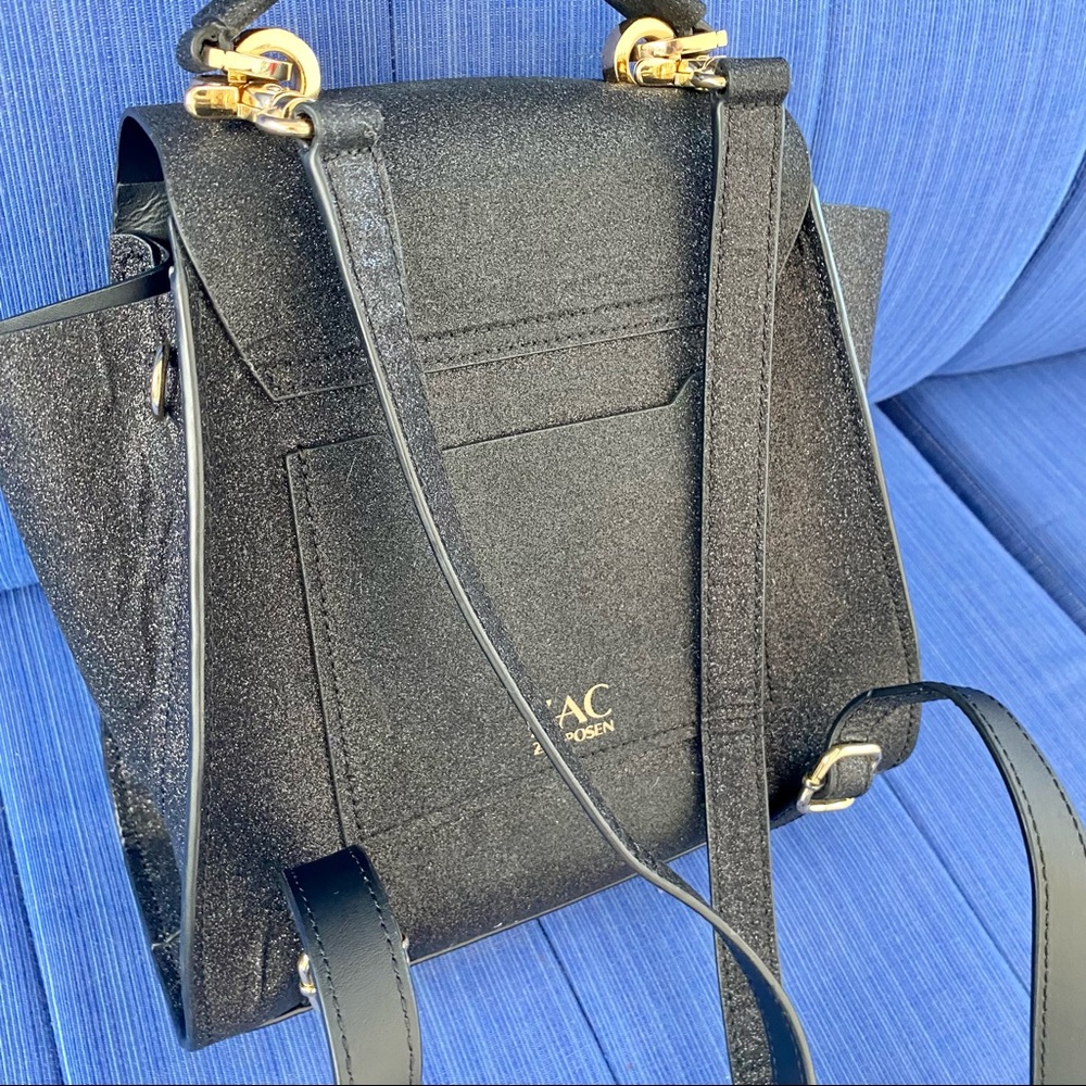 ZAC Zac Posen Glitter Eartha Convertable Backpack - Picture 12 of 16